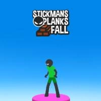 Stickman Planks Fall