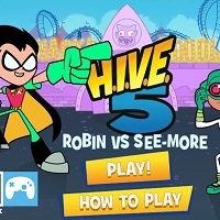 Teen Titans Go! Hry: Robin Vs See-more