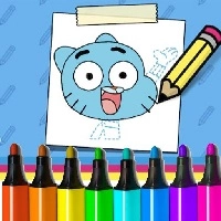 Gumball'Un Muhteşem Dünyası Gumball Nasıl Çizilir