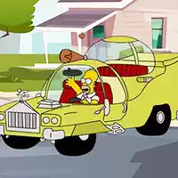 the_simpsons_car_jigsaw ゲーム