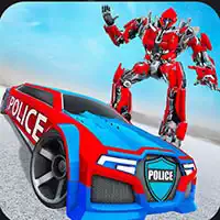 us_police_car_real_robot_transform Խաղեր