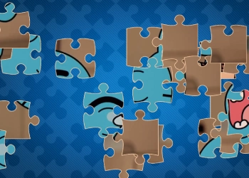 Erstaunliche Welt Des Gumball-Puzzles Spiel-Screenshot