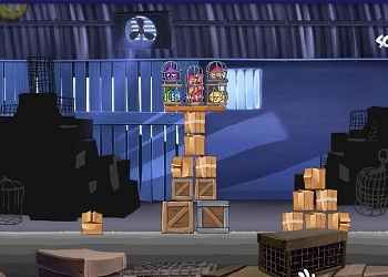 Angry Birds Rio captura de tela do jogo