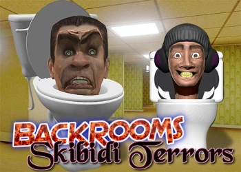 Backrooms Skibidi Tmerret pamje nga ekrani i lojës
