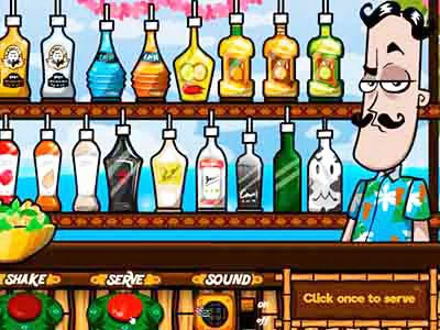 Barman Tworzy Odpowiednią Mieszankę zrzut ekranu gry