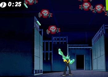 Ben 10 Oyunları: Diamondhead Atış oyun ekran görüntüsü