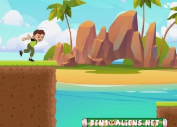 Ben 10 Omniverse Undertown Runner скріншот гри