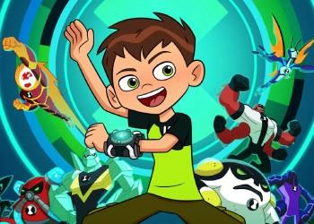 Ben 10: njeriu në vrapim pamje nga ekrani i lojës