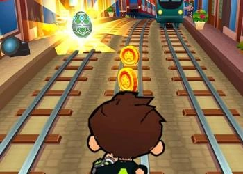 Ben 10: Subway Surf captură de ecran a jocului