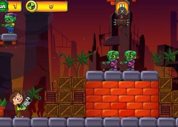 Ben 10 Zombies schermafbeelding van het spel