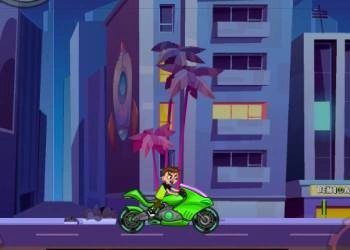 Corrida De Motos De Ben 10 captura de tela do jogo