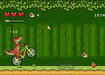 Bikosaurus schermafbeelding van het spel