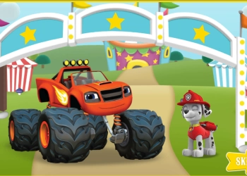 Blaze And The Monster Machines. Carnival Creations խաղի սքրինշոթ