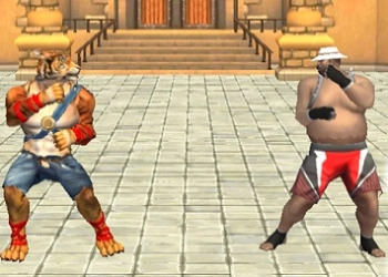 Bodybuilder Karate-Kampf Spiel-Screenshot