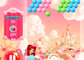 Bubble Shooter Lojë Me Qitje Me Flluskë pamje nga ekrani i lojës