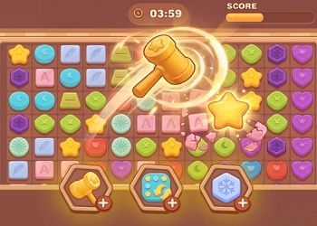 キャンディマッチムーブ ゲームのスクリーンショット