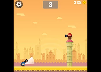 Juego Cañón Héroe En Línea captura de pantalla del juego