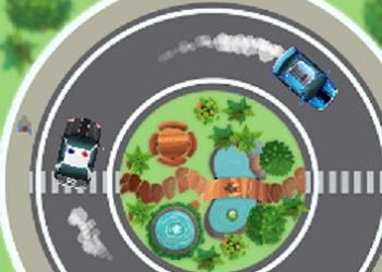 Auto-Nabootsingsrace De Politieauto-Achtervolging schermafbeelding van het spel