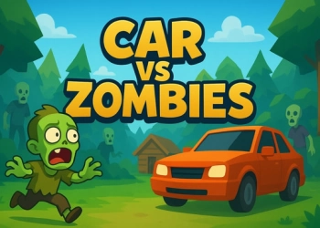 Auto proti zombie snímek obrazovky hry