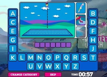 Cartoon Network Word Splash game screenshot