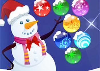 Kerst Bubbels schermafbeelding van het spel