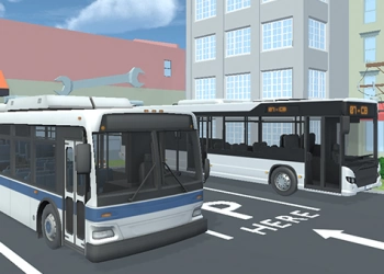 City Bus Parking Simulator Challenge 3D ພາບຫນ້າຈໍເກມ