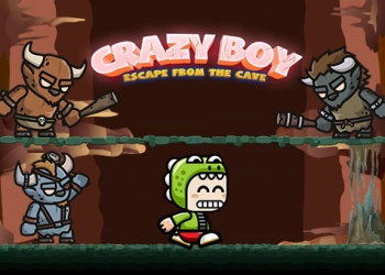 Crazy Boy Escape From The Cave game screenshot