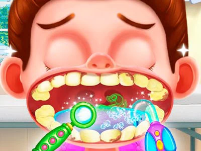 Skør Tandlæge skærmbillede af spillet