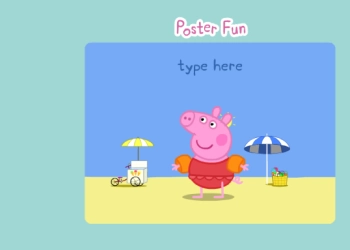 Crie Um Cartão Com A Peppa Pig captura de tela do jogo