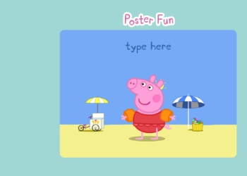 Peppa પિગ સાથે કાર્ડ બનાવો રમતનો સ્ક્રીનશોટ