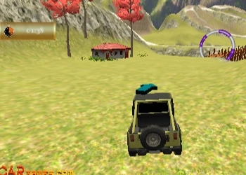 Gefährlicher Jeep-Hügel-Fahrer-Simulator Spiel-Screenshot