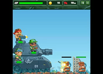Defend The Tank mängu ekraanipilt