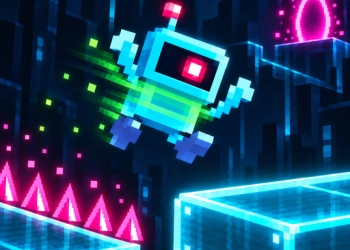 Absoluut geen platformspel schermafbeelding van het spel