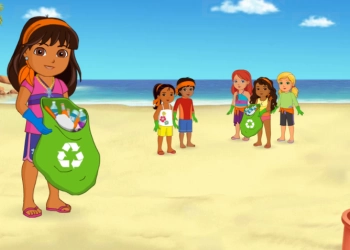 Dora And Friends Magischer Schatz Der Meerjungfrau Spiel-Screenshot