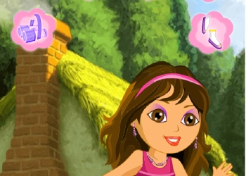 Dora Im Garten Spiel-Screenshot