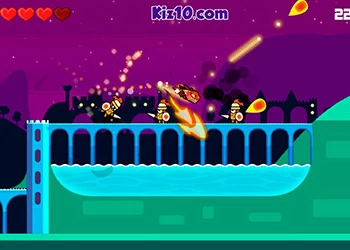 Drag'n'boom ออนไลน์ ภาพหน้าจอของเกม