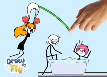 Teken om te Vliegen schermafbeelding van het spel