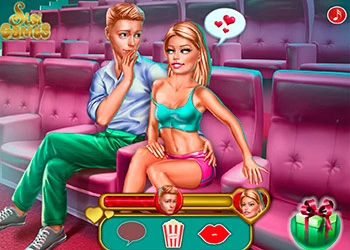Ellie Cinema Flirtování snímek obrazovky hry