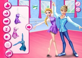 Elsa en Jack IJs Ballet schermafbeelding van het spel