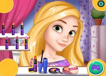 Elsa And Rapunzel College Girls game screenshot