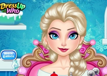 Elsa Frozen Hersenoperatie schermafbeelding van het spel