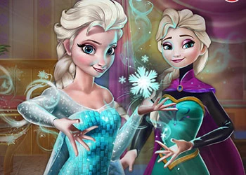 Elsa Secret Transform snímek obrazovky hry