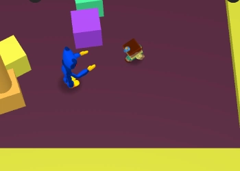 Побег От Синего Монстра скриншот игры