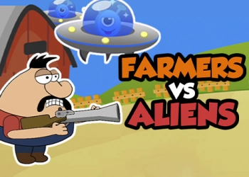 Farmers Vs Aliens skærmbillede af spillet