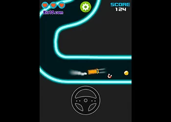 Barmaq Sürücüsü Neon oyun ekran görüntüsü