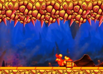 Тире С Геометрия На Огън И Вода екранна снимка на играта