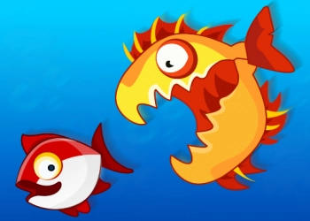 Los Peces Comen Crecen Mega captura de pantalla del juego