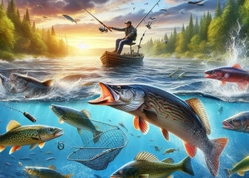 ロシア流の釣り ゲームのスクリーンショット