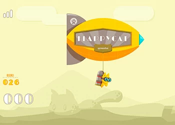 Gato Flappy captura de pantalla del juego
