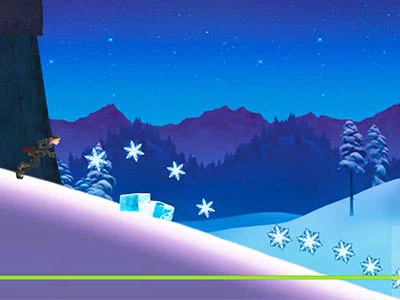 Aventurile Frozen Rush captură de ecran a jocului